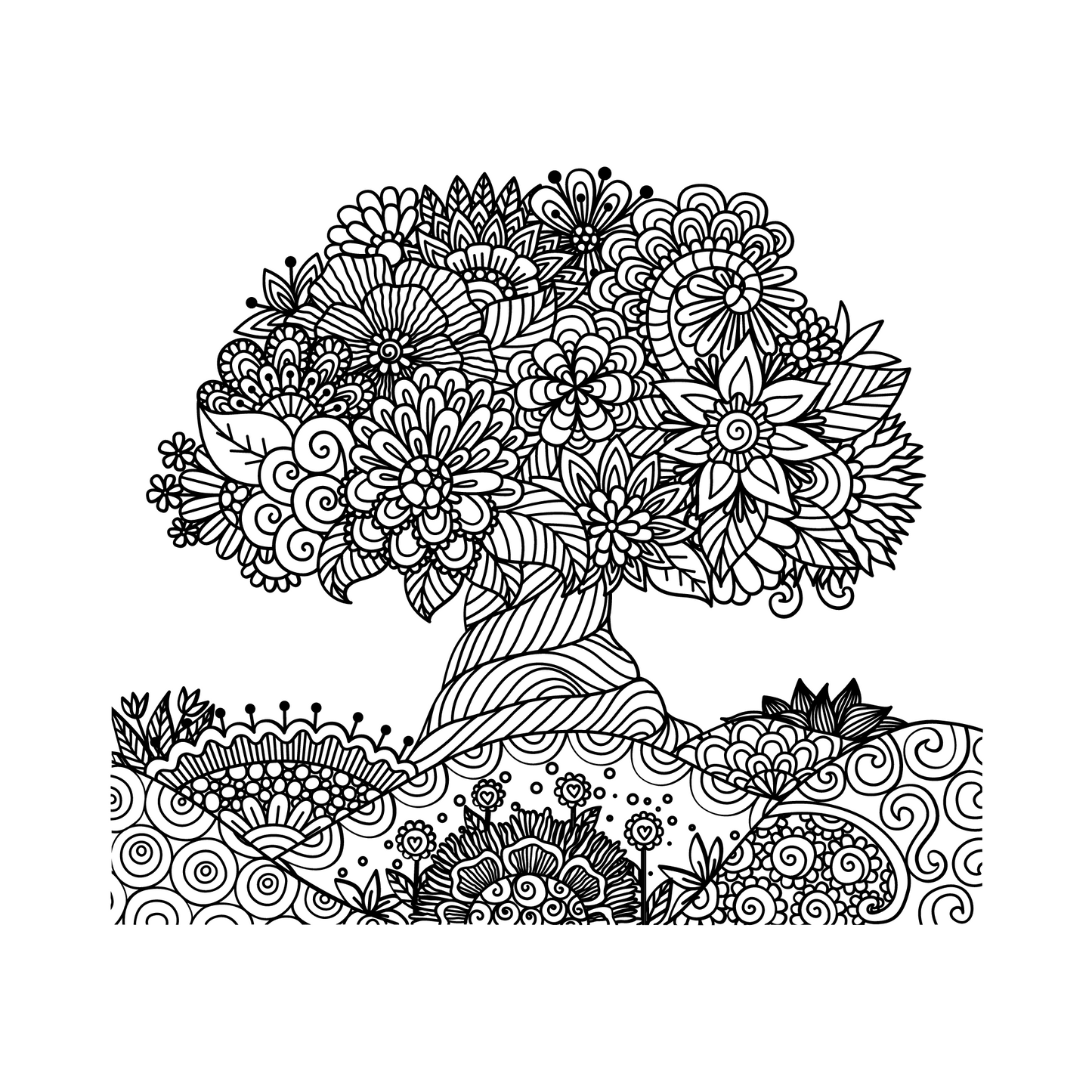 Mandala Malbuch