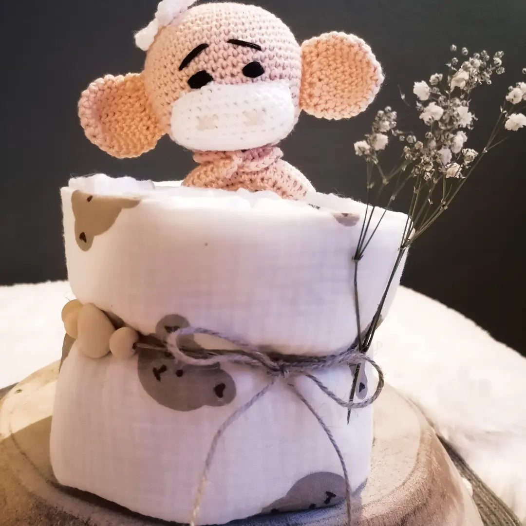 Windeltorte Häkelzeit mini