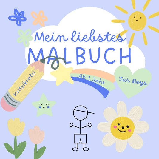 Mein liebstes Malbuch - Boys