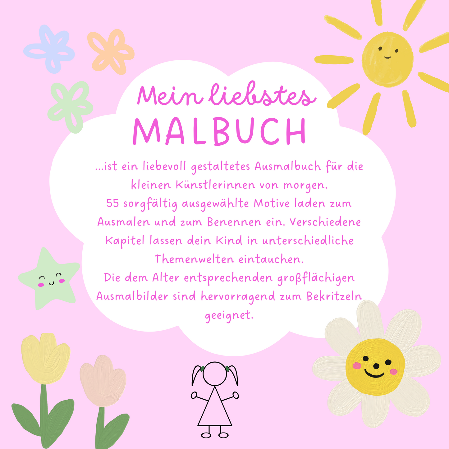 Mein liebstes Malbuch - Girls