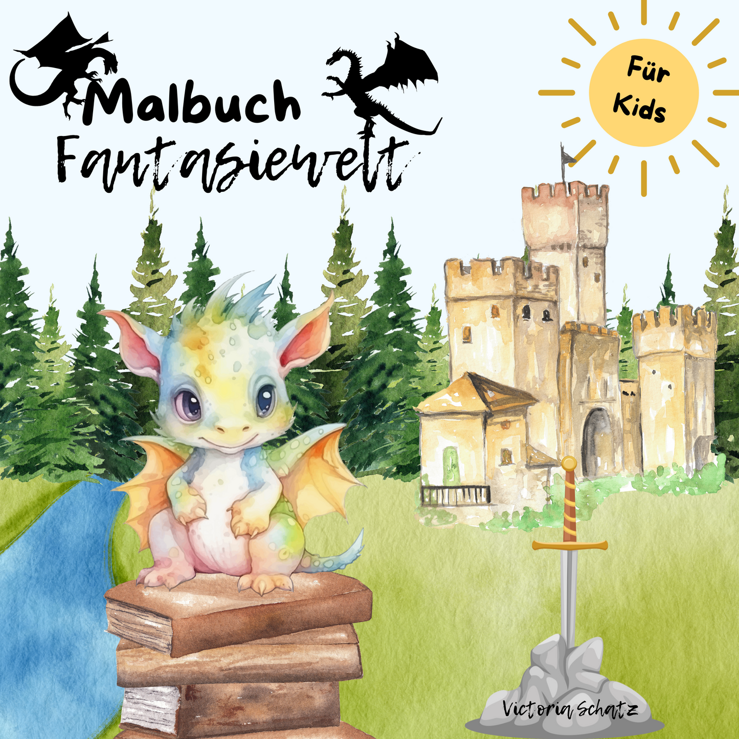 Malbuch Fantasy