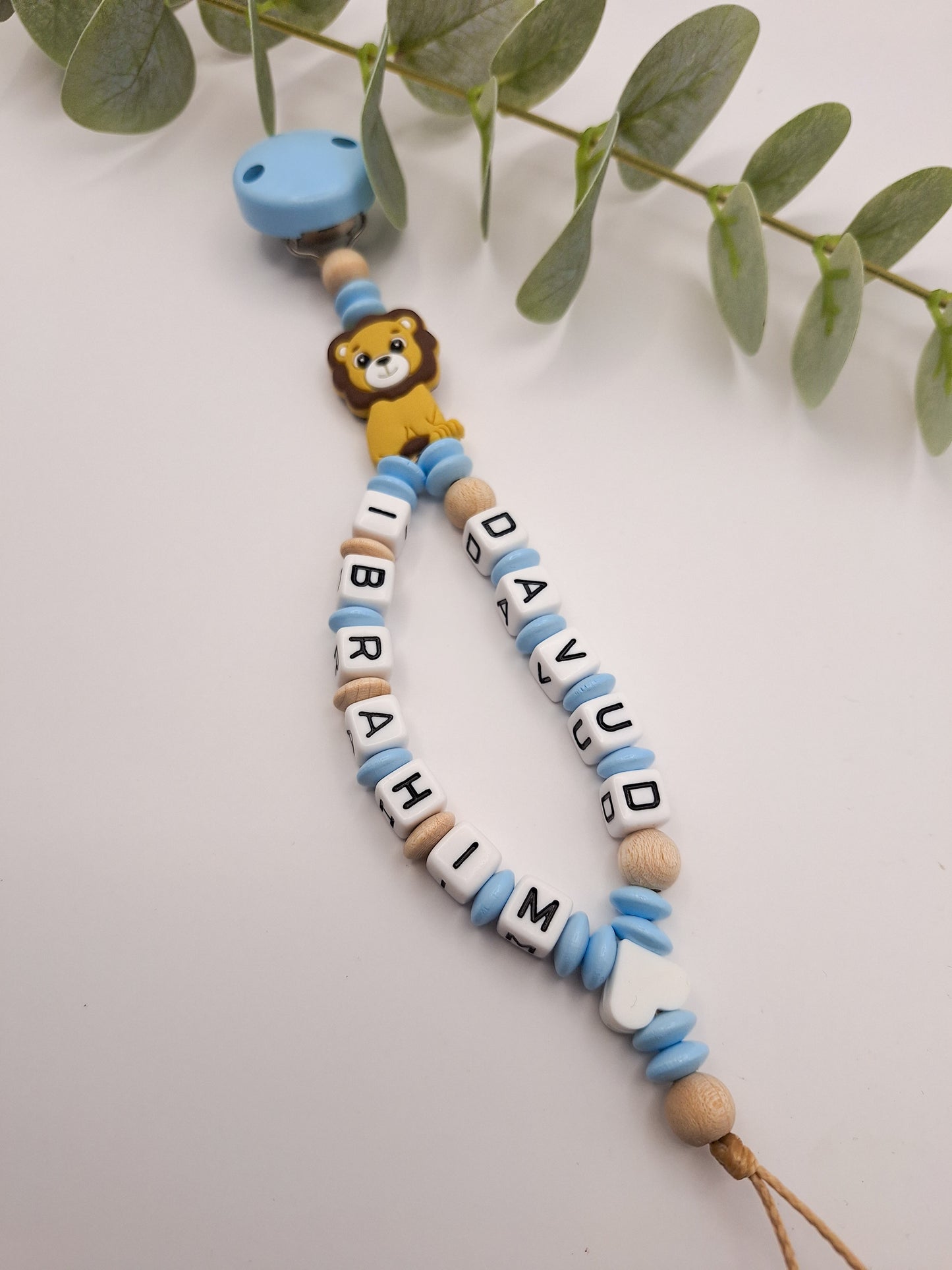 personalisierte Schnullerkette